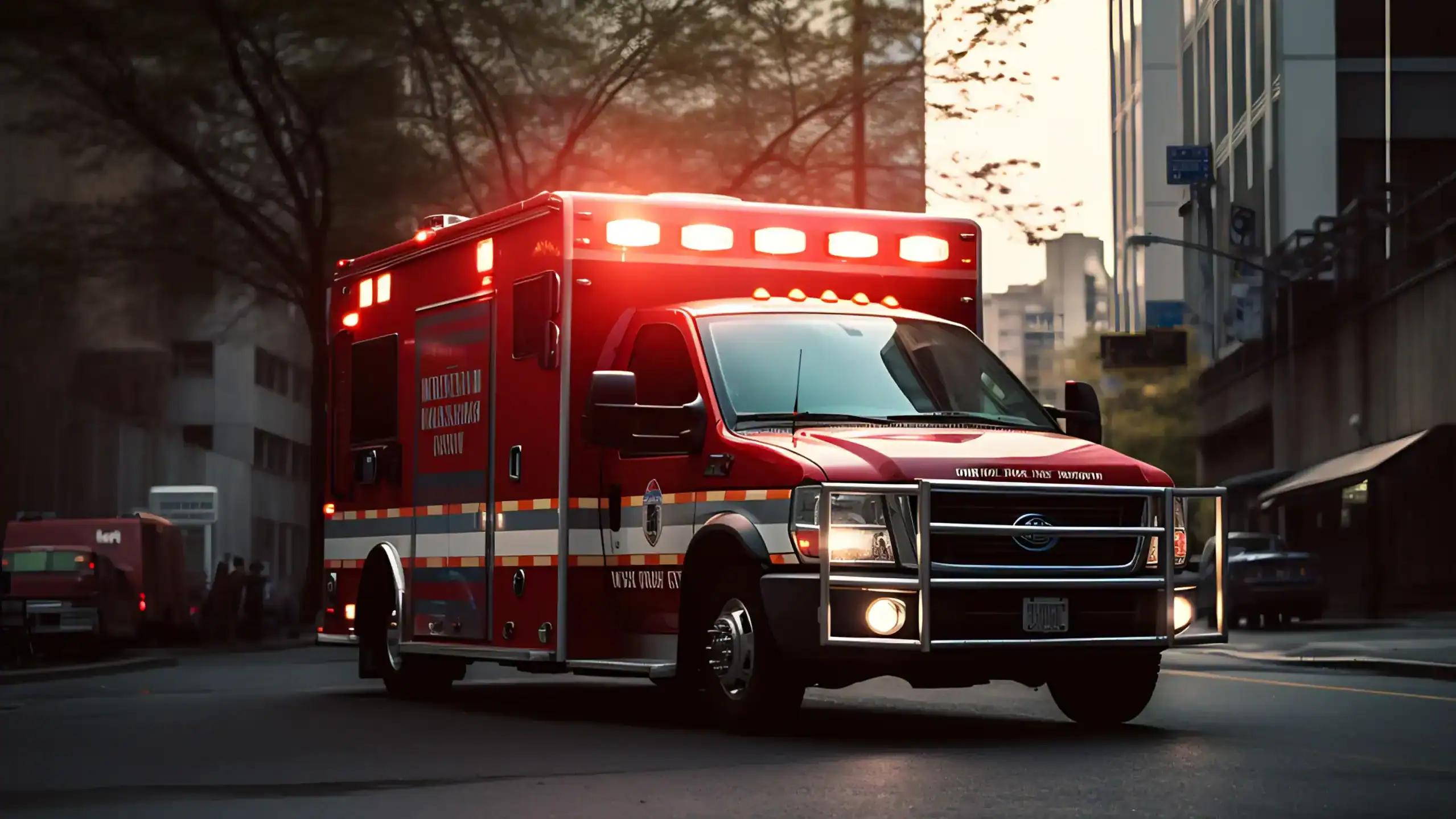 Ambulancia UCI moderna
